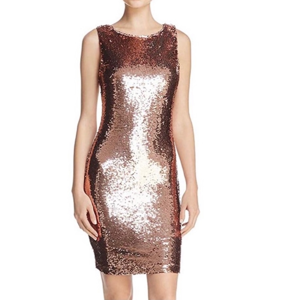 Blush Pink Sequin Dress - SO FUN